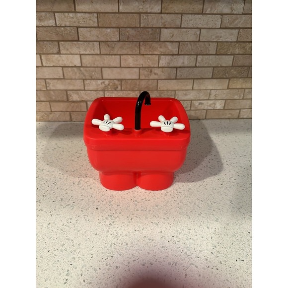 MICKEY MOUSE 'PANTS' KITCHEN SINK ICE CREAM SUNDAE BOWL/DISH - WALT DISNEY WORLD - Picture 3 of 4